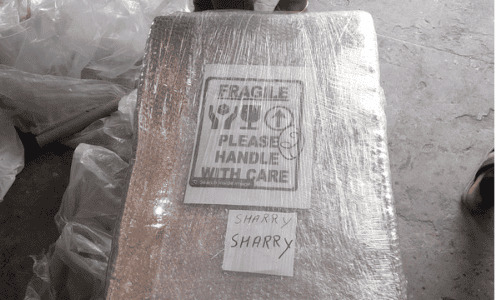 Box marked 